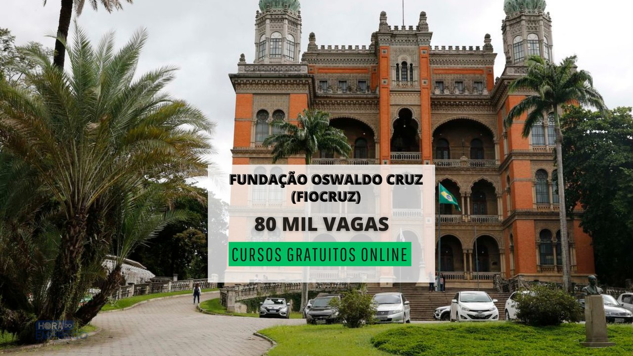 Fiocruz Abre 80 Mil Vagas Em Curso Gratuito Online 100 Horas Hora