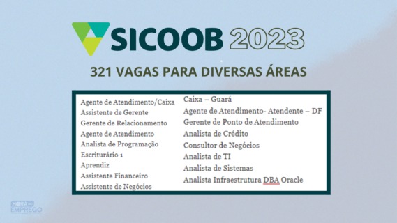 Banco Sicoob Abre Vagas Em Diversas Reas Veja Como Fazer O