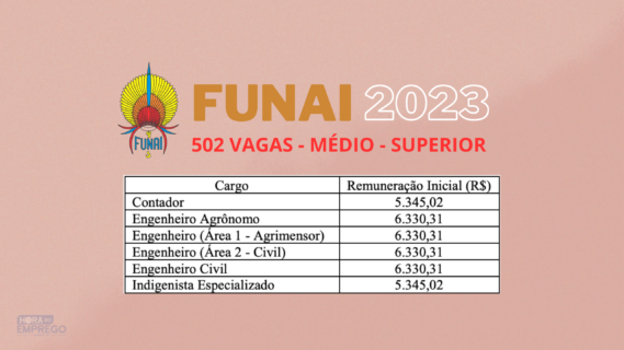 Concurso Funai Governo Autoriza Concurso Vagas De N Vel