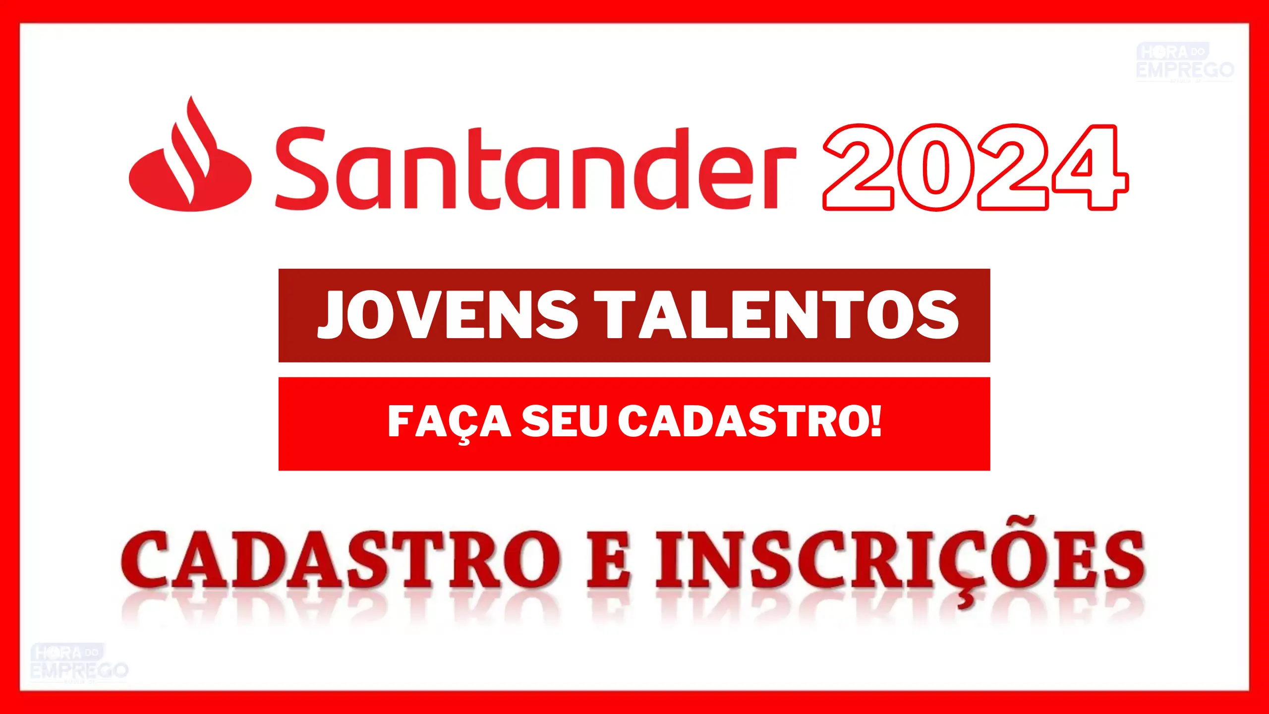 Jovens Talentos Banco Santander Informa Es Vagas Sal Rios E