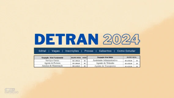 Concurso Detran 2024 Editais previstos vagas salários e dicas de 05