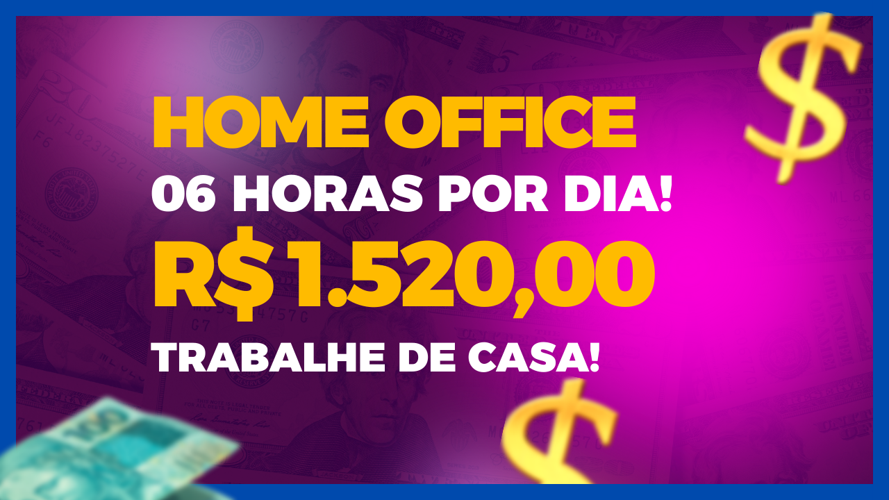 Home Office: Trabalhe de casa para a Happy Scribe e receba até R$ 2.835 por  mês - Hora do Emprego DF