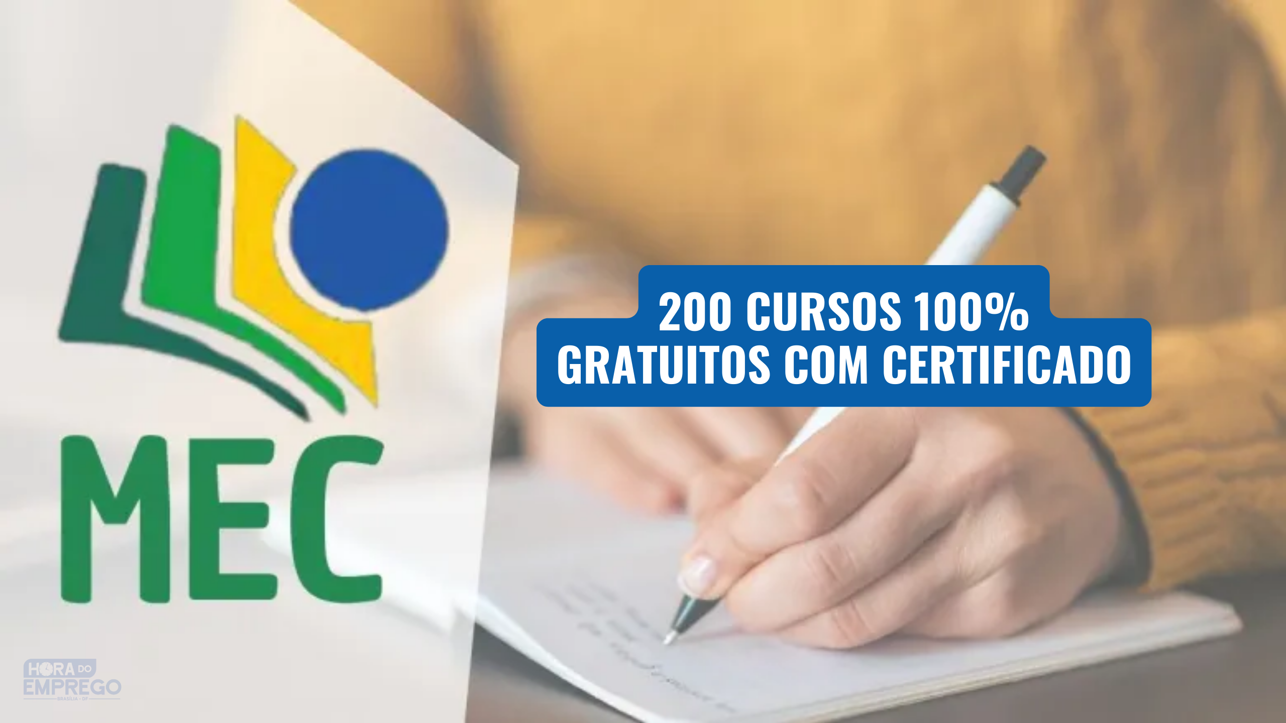 O Ministério Da Educação (MEC) Oferece Mais De 200 Cursos Gratuitos Em ...