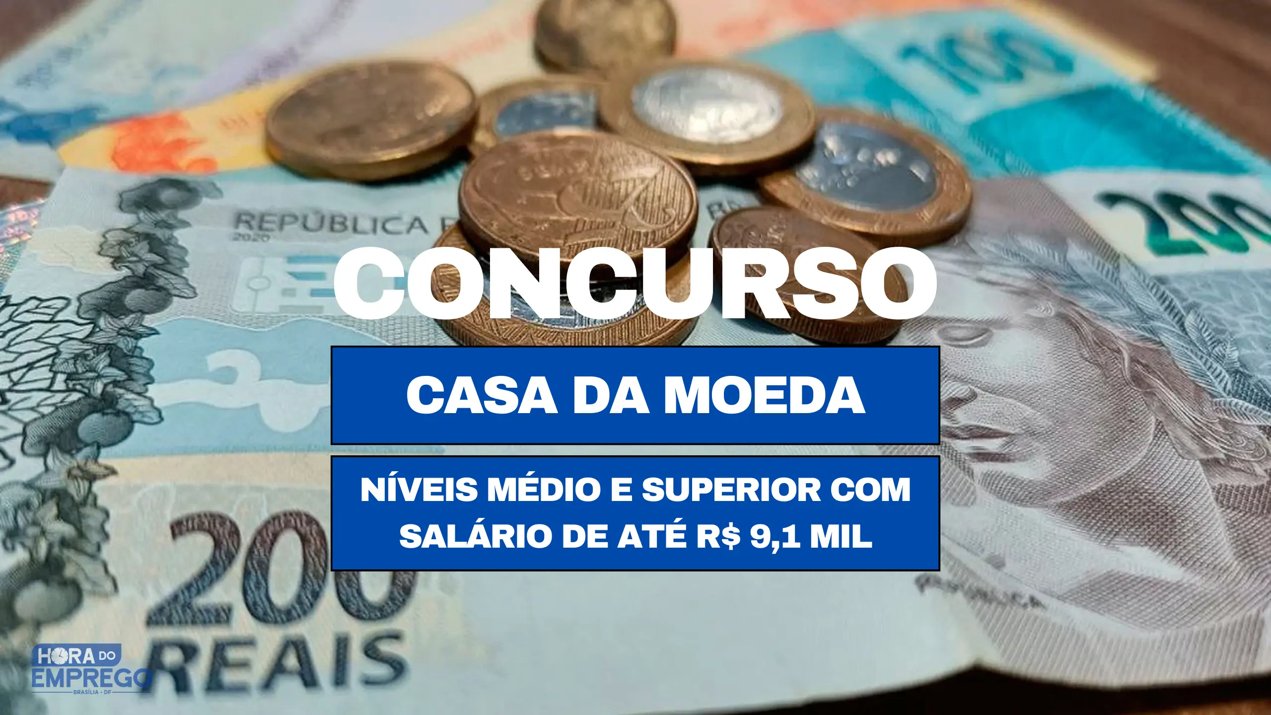 Concurso Casa da Moeda inscrições abertas para concurso de níveis médio e superior com