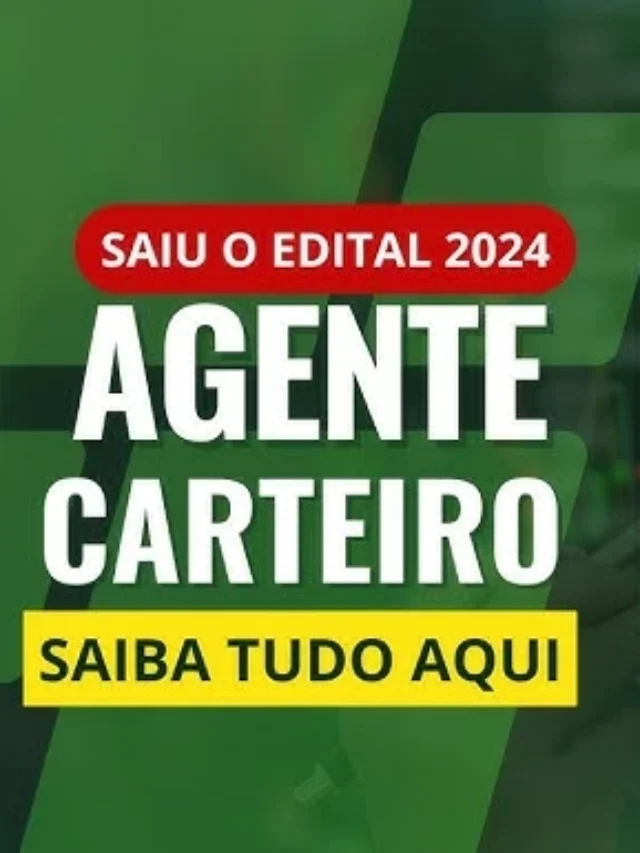 Concurso Correios 2024: Edital Correios SAIU! 3.511 vagas Até R$ 10mil